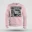 Straight Outta Pollachi Men/Unisex Sweatshirt in Light Baby Pink Color